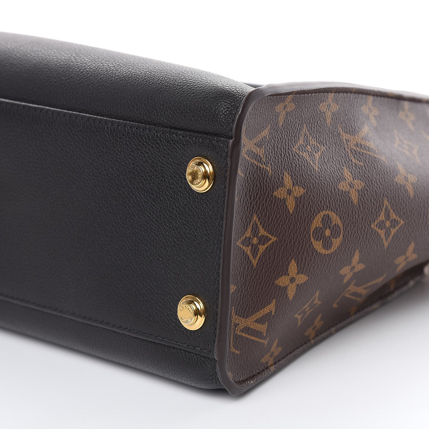Calfskin Monogram On My Side Black