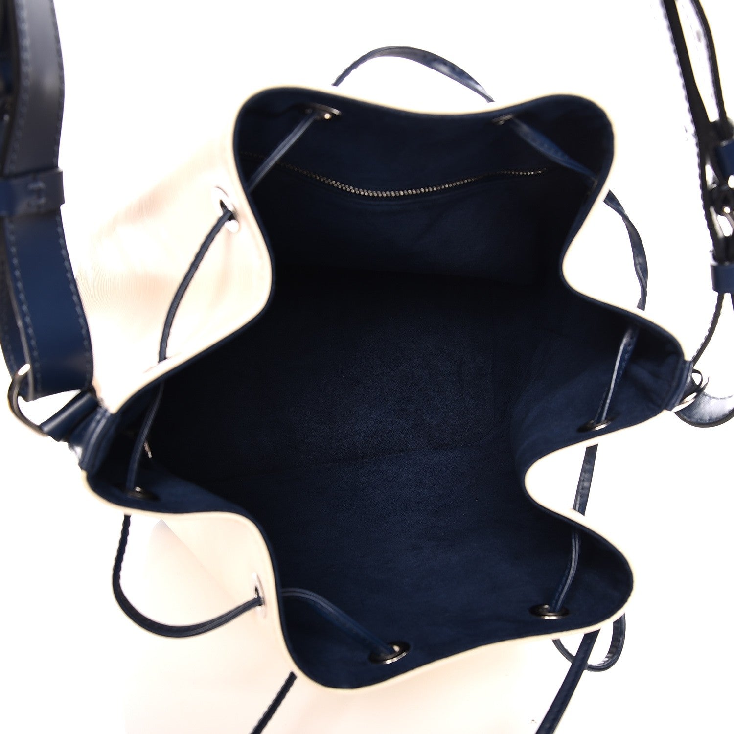 Louis Vuitton Epi Petit Bi-Color Noe Ivory Indigo 5 of 7