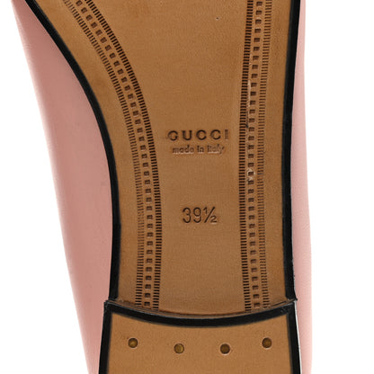 Gucci Lambskin Womens Brixton Horsebit Loafers 39.5 Perfect Pink 6 of 9
