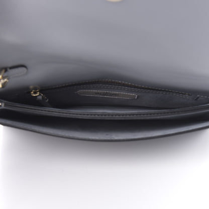Valentino Garavani Nappa Monogram Kimono 1997 Print Rockstud Wristlet Clutch Grey 5 of 9