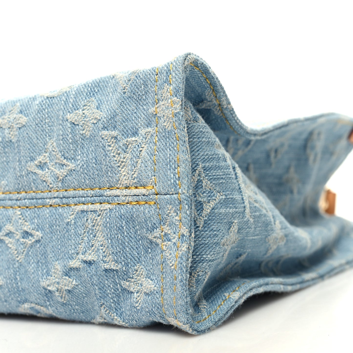 Monogram Washed Denim Let Go PM Sky Blue