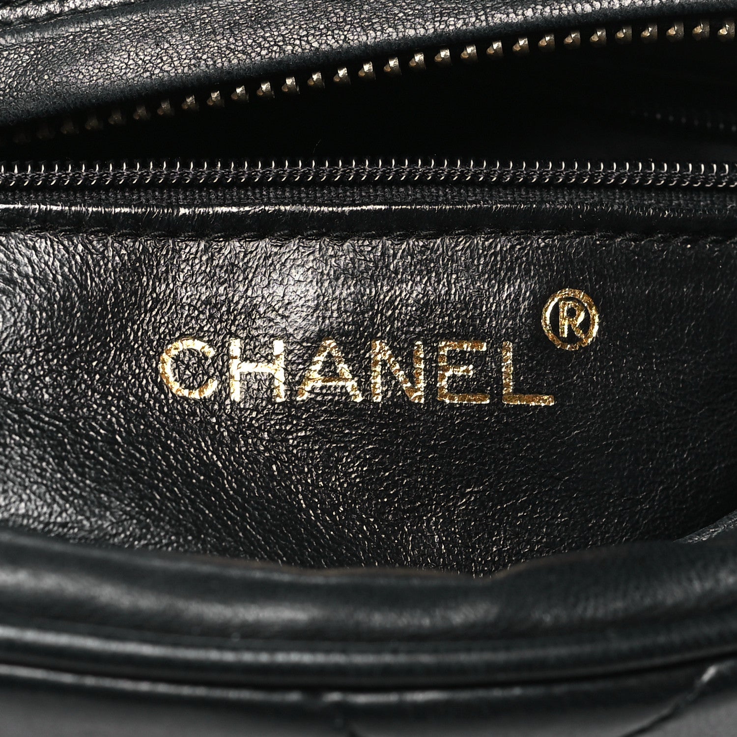 Chanel Lambskin Quilted CC Tassel Camera Case Black 6 of 11