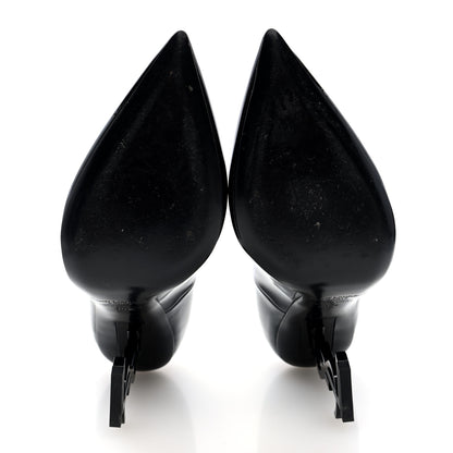 Saint Laurent Patent Calfskin Opyum 110 Pumps 36.5 Black 5 of 7
