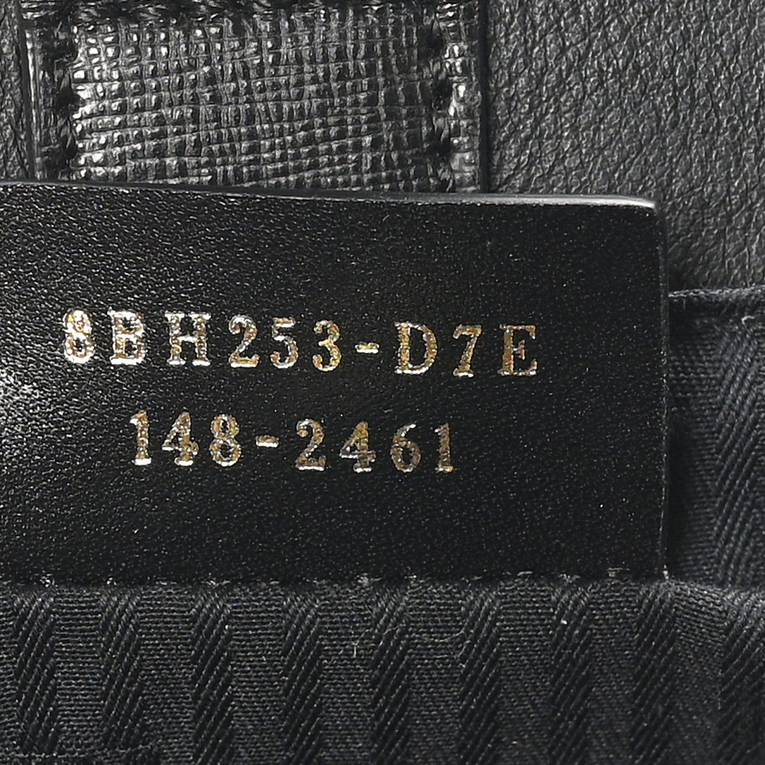 Fendi Vitello Elite Petite 2Jours Tote Black 7 of 10