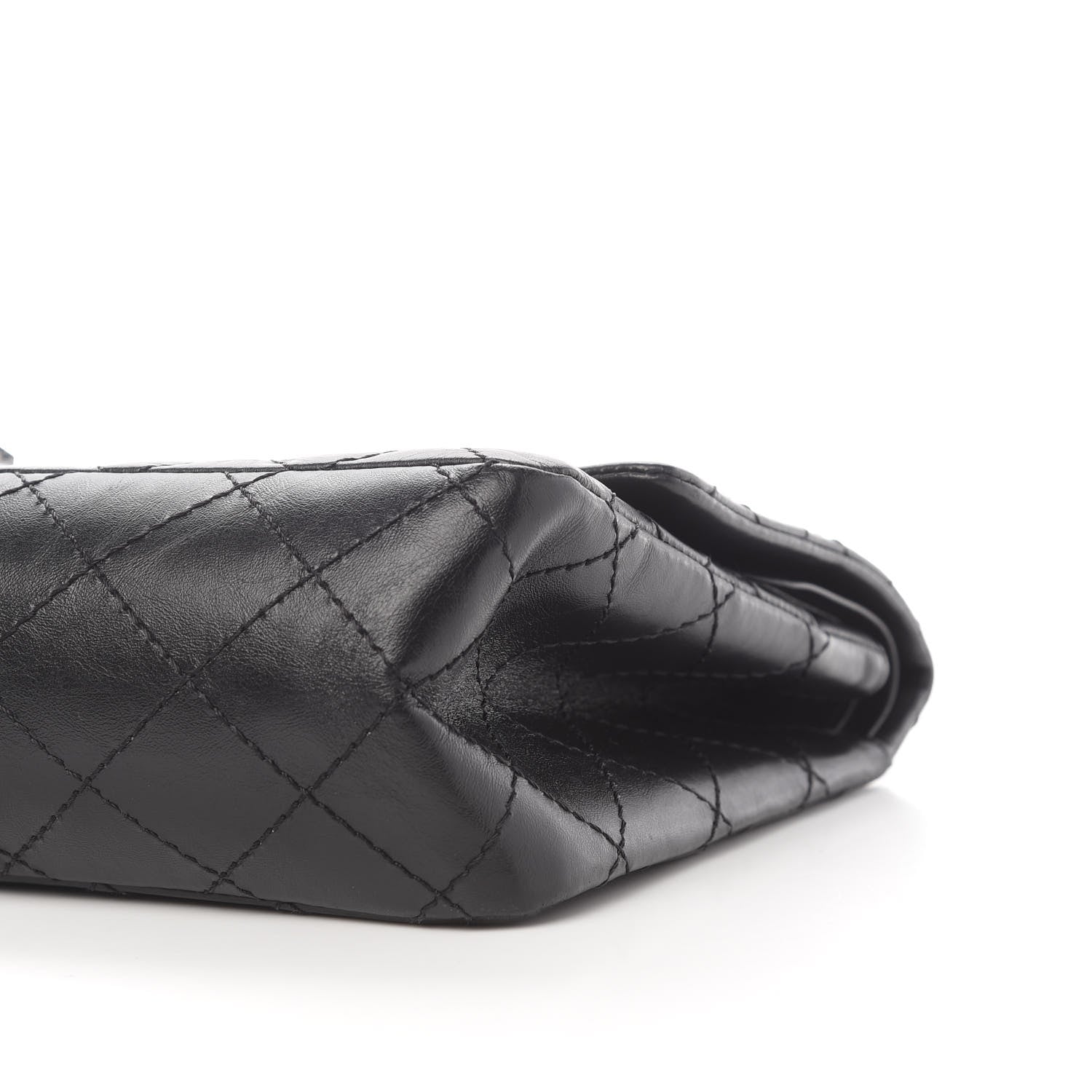Chanel Aged Calfskin Quilted 2.55 Reissue 226 Flap So Black 9 of 9
