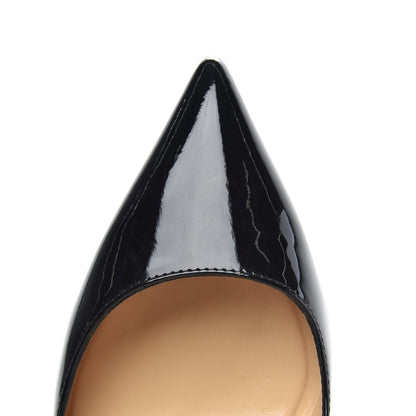 Christian Louboutin Patent Pigalle 85 Pumps 39.5 Black 9 of 10