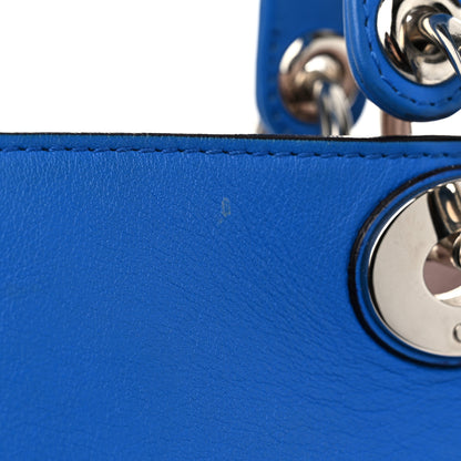 Christian Dior Smooth Calfskin Medium Diorissimo Tote Bleu Nosy Rose Tendre 12 of 12
