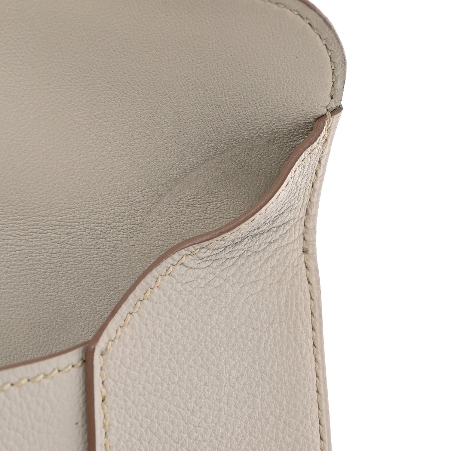 Hermes Evercolor Pliplat Clutch Gris Perle 9 of 10