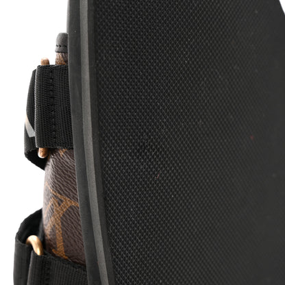 Louis Vuitton Monogram Eclipse Mens Honolulu Mules 7.5 Black 14 of 14