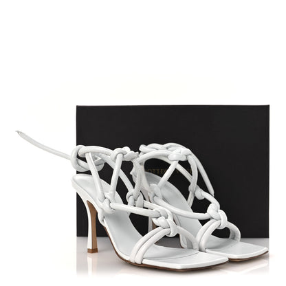 Bottega Veneta Nappa Dream Knotted Sandals 39.5 Optic White 10 of 10