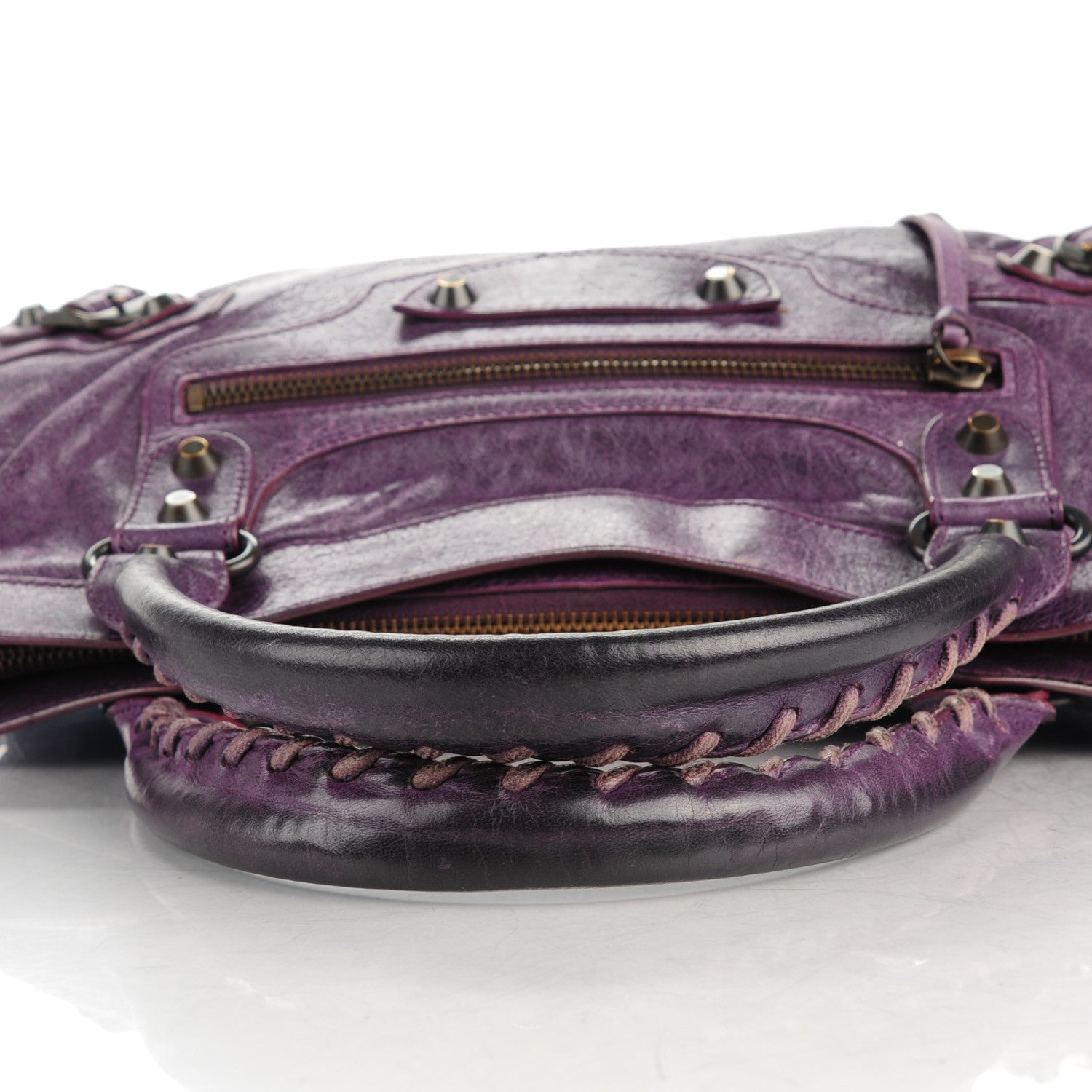 Balenciaga Agneau Classic Hardware First Raisin 7 of 9