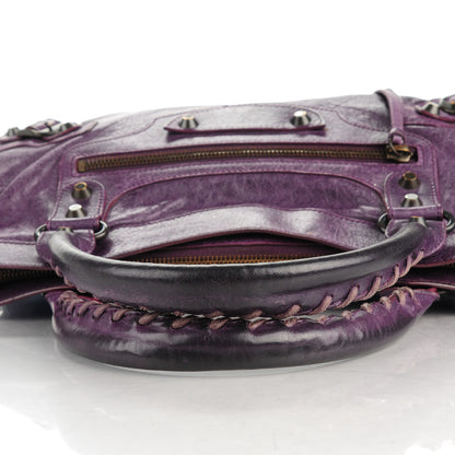 Balenciaga Agneau Classic Hardware First Raisin 7 of 9