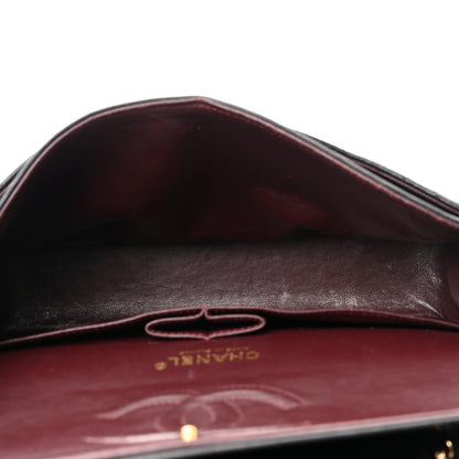 Chanel Lambskin Quilted Medium Double Flap Black 4 of 14