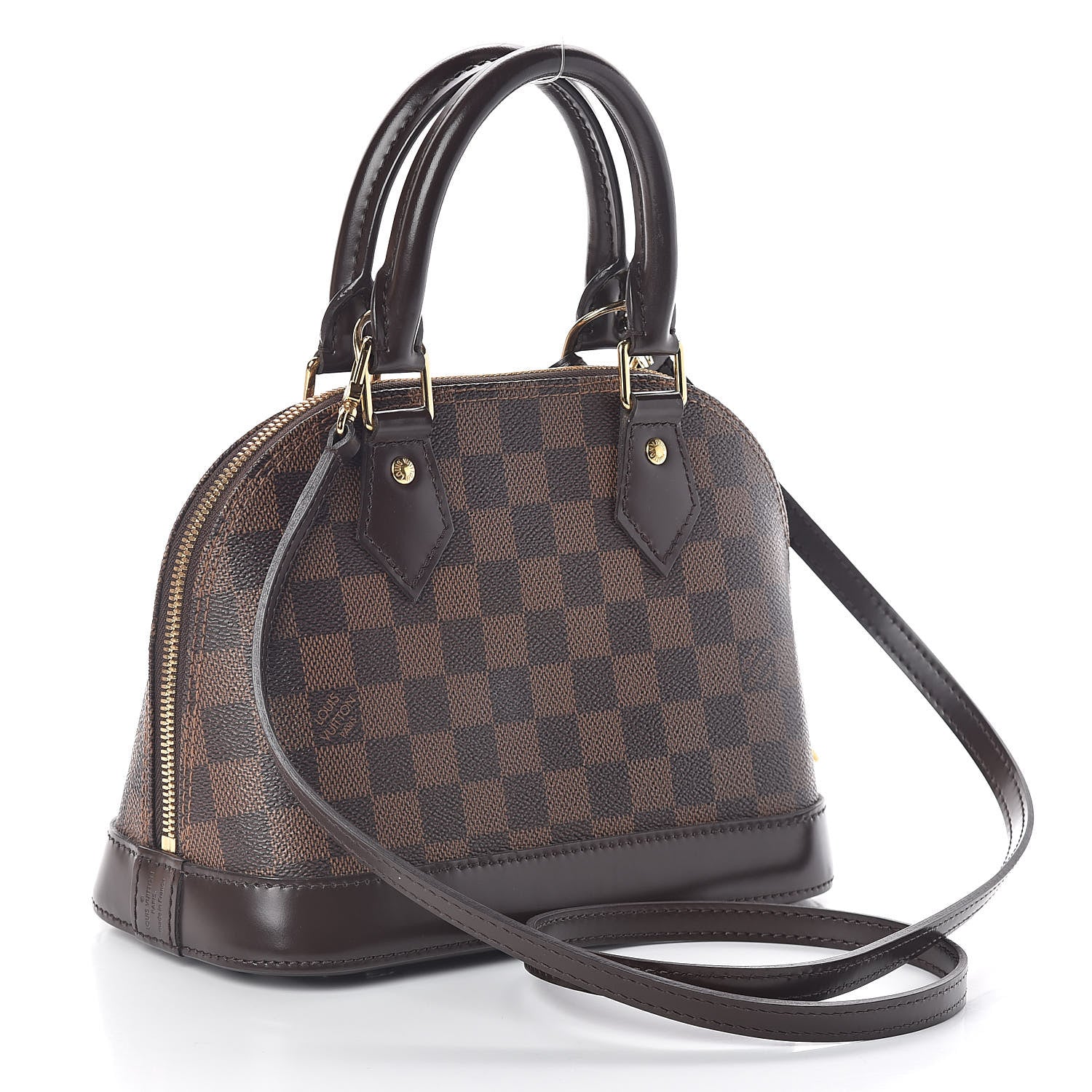 Louis Vuitton Damier Ebene Alma BB 3 of 9