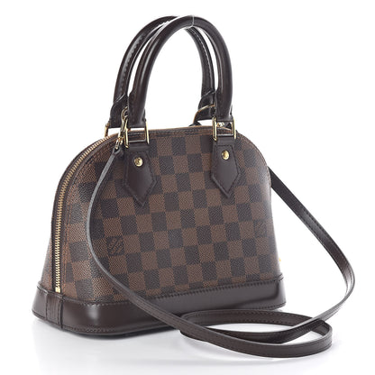 Louis Vuitton Damier Ebene Alma BB 3 of 9