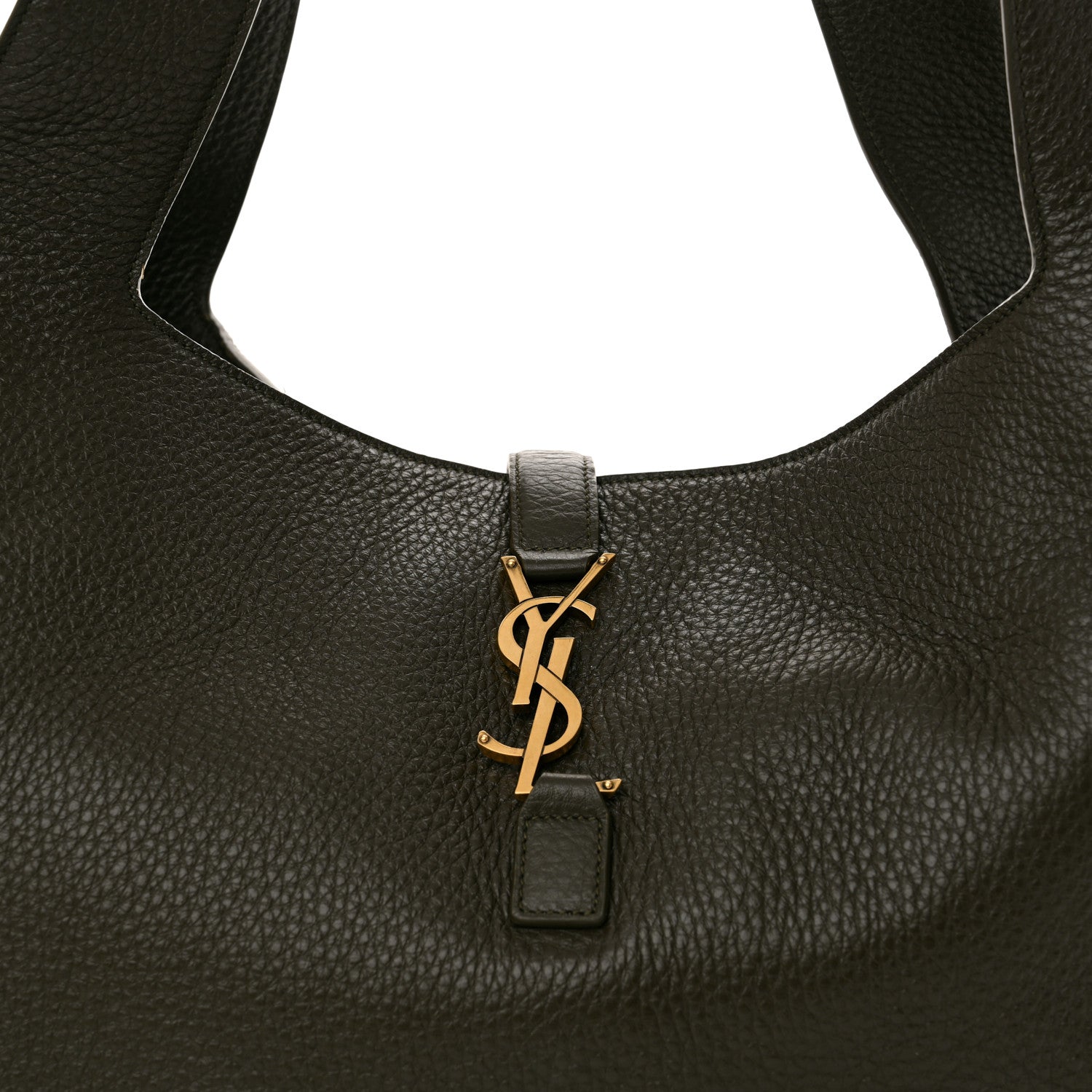 Saint Laurent Grained Deerskin Bea Tote Musk 8 of 11