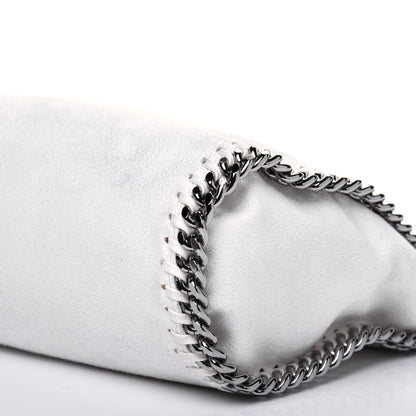 Stella McCartney Shaggy Deer Mini Falabella Fold Over Tote Chalk 11 of 13