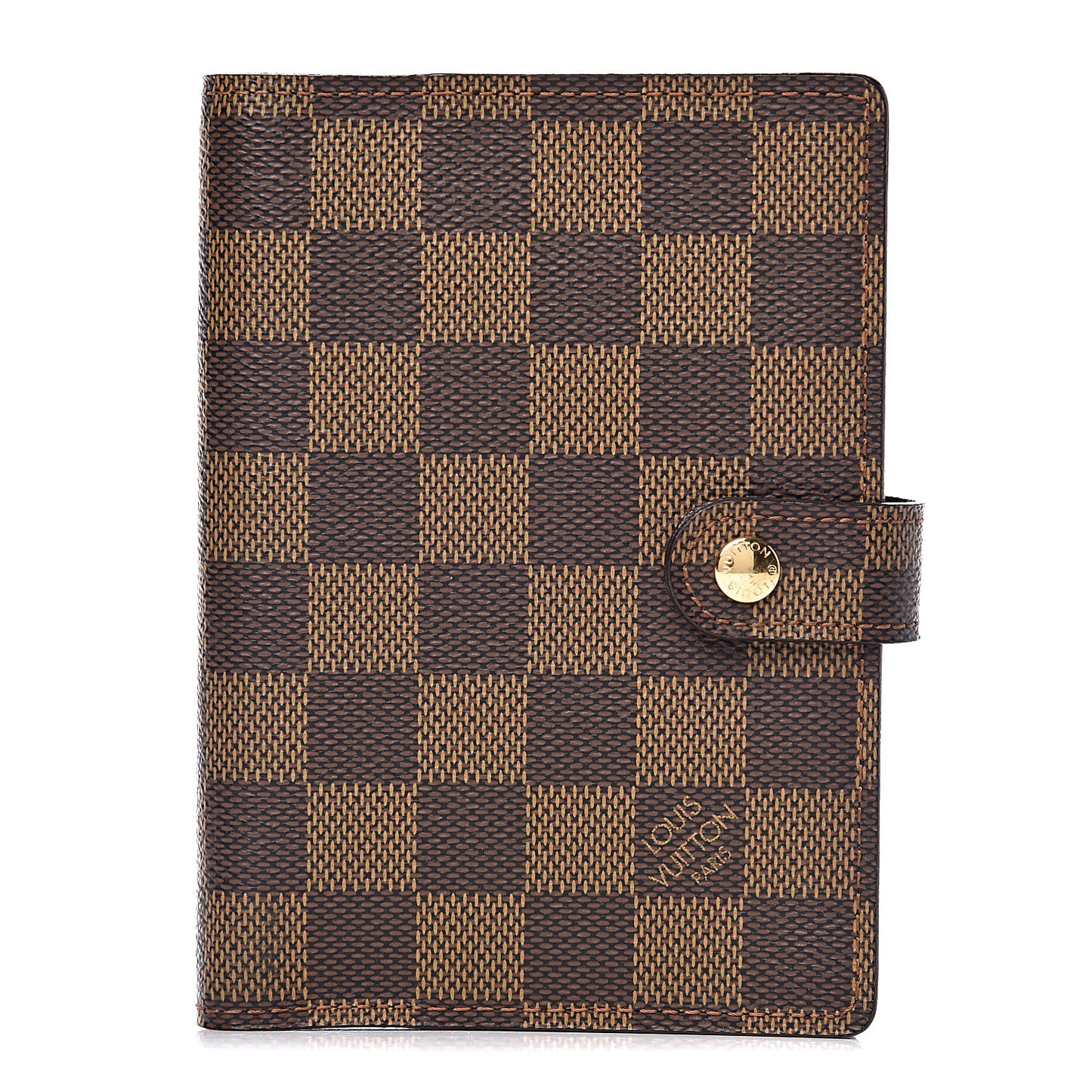 Damier Ebene Small Ring Agenda Cover