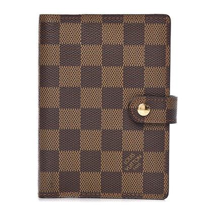 Louis Vuitton Damier Ebene Small Ring Agenda Cover 1 of 7