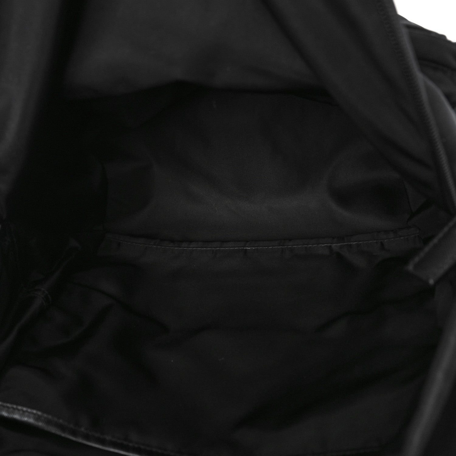 Prada Nylon Tessuto Saffiano Backpack Black 5 of 12