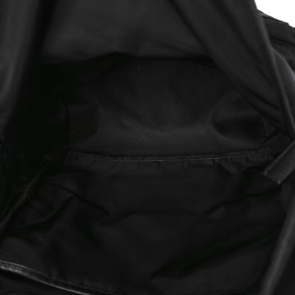 Prada Nylon Tessuto Saffiano Backpack Black 5 of 12