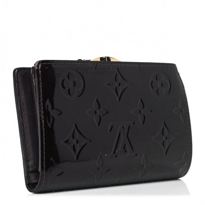 Louis Vuitton Vernis French Purse Wallet Amarante 2 of 10