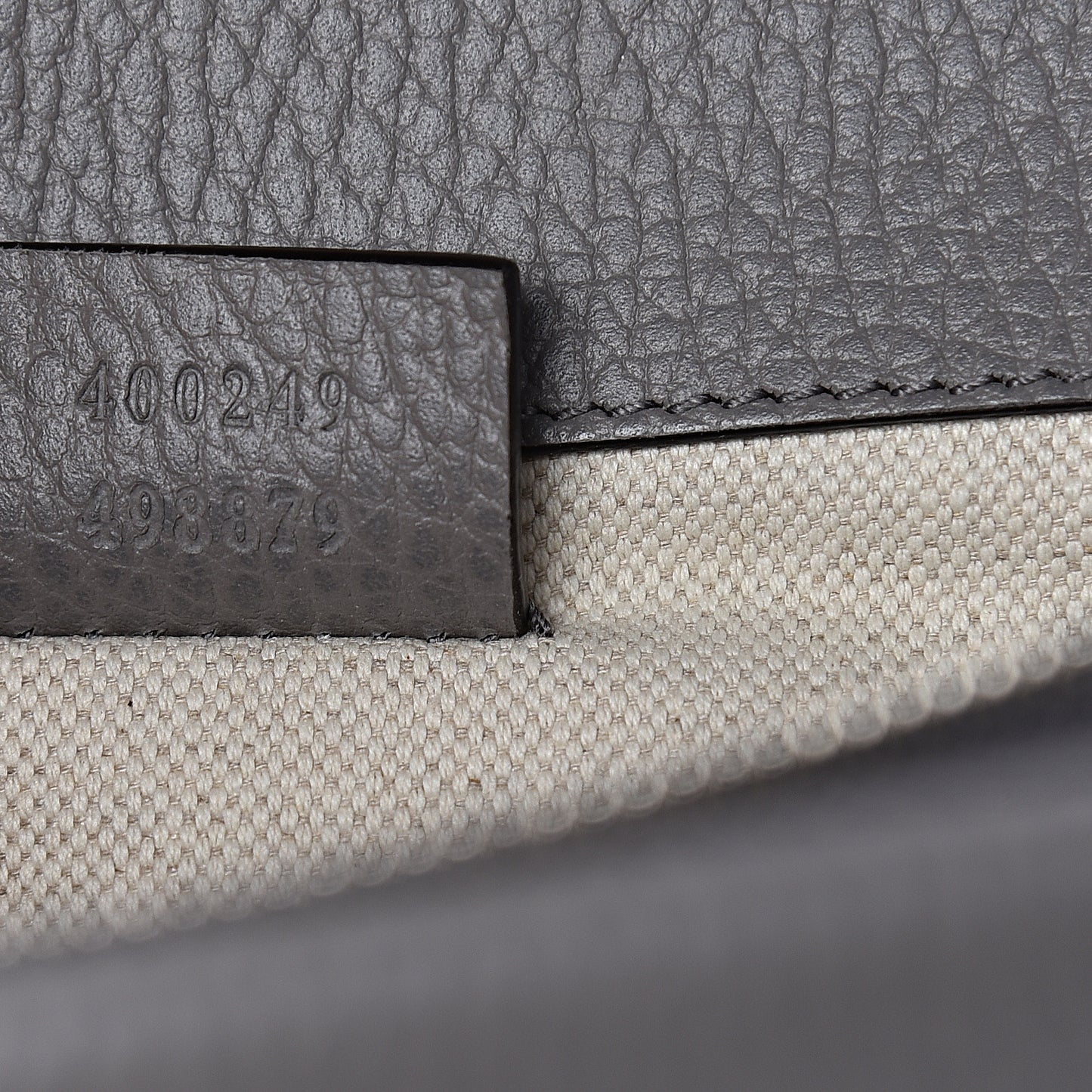 Pebbled Calfskin Small Dionysus Shoulder Bag Dusty Grey