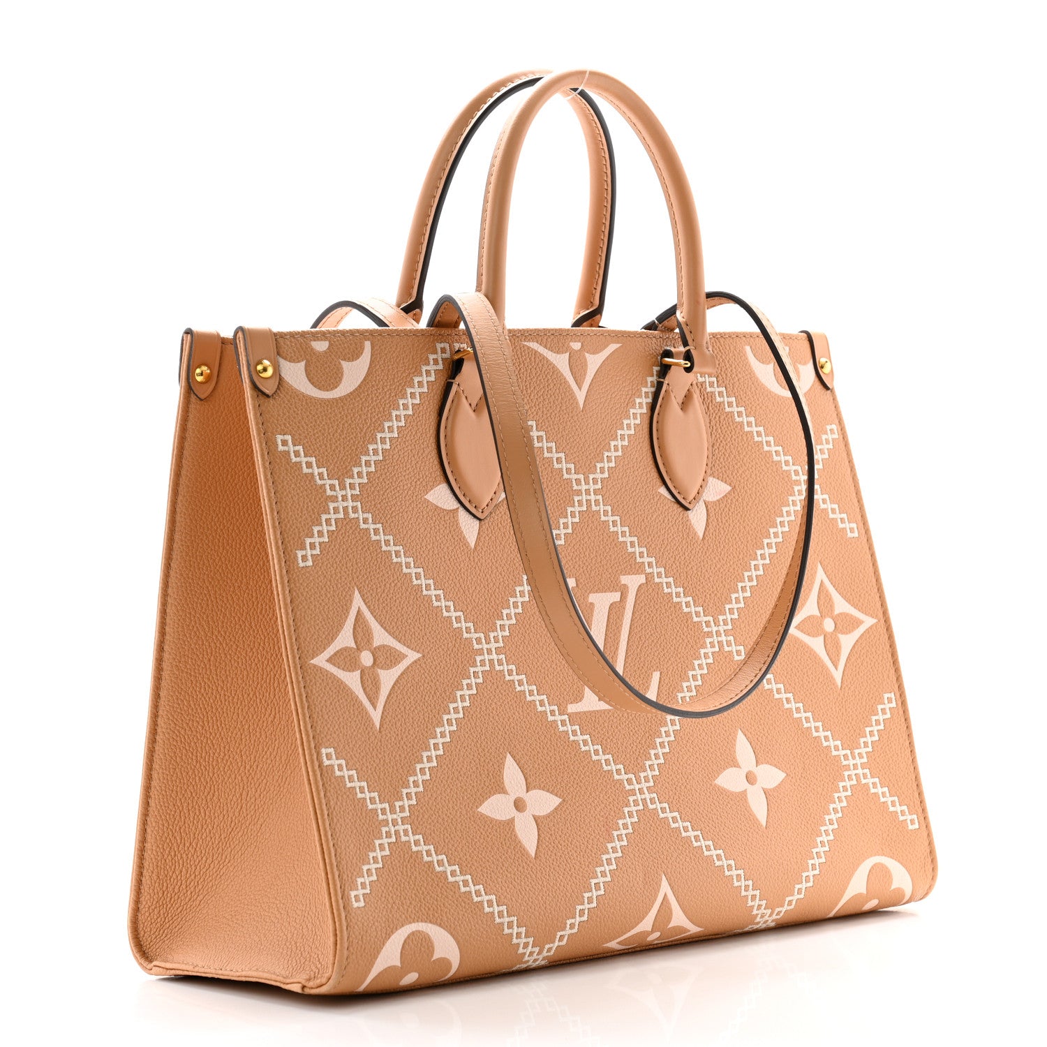 Louis Vuitton Empreinte Monogram Giant Broderies Onthego MM Arizona 3 of 10