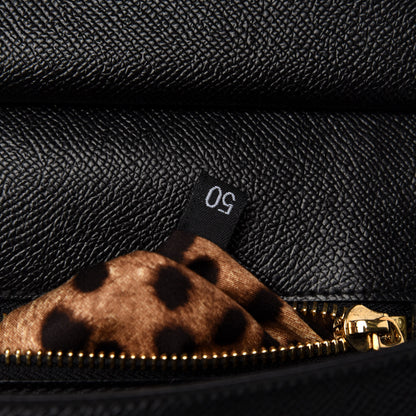 Dolce & Gabbana Dauphine Medium Miss Sicily Satchel Black 7 of 13