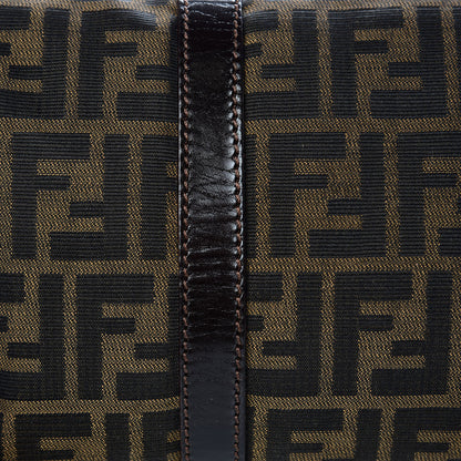 Fendi Zucca Mini Boston Satchel Tobacco 10 of 11
