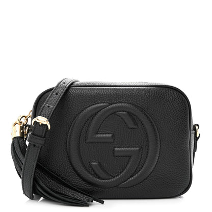 Gucci Pebbled Calfskin Small Soho Disco Bag Black 1 of 10