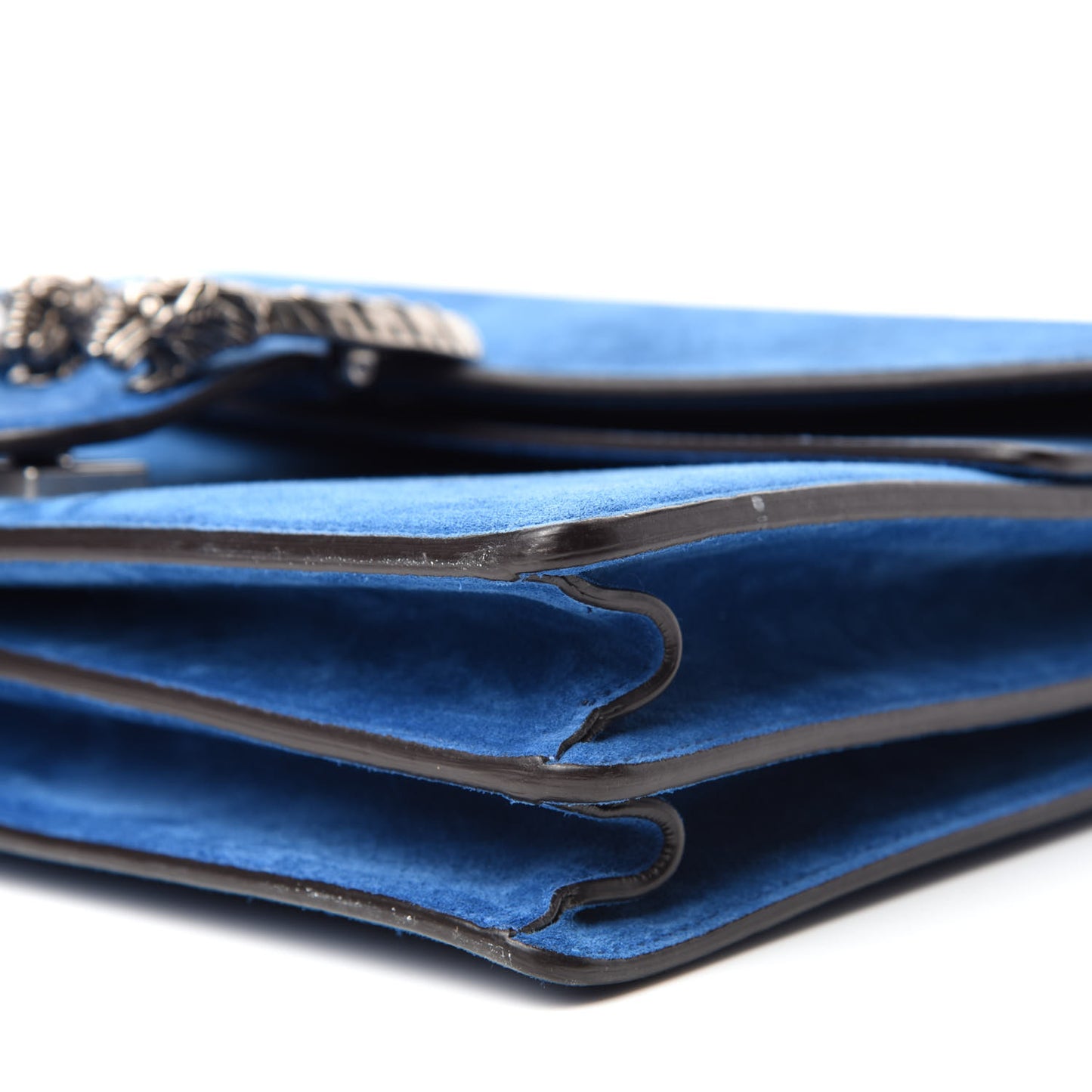 Suede Medium Dionysus Shoulder Bag Blue