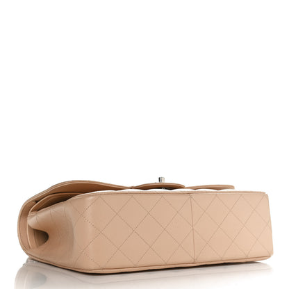Chanel Caviar Quilted Jumbo Double Flap Beige Clair 4 of 12
