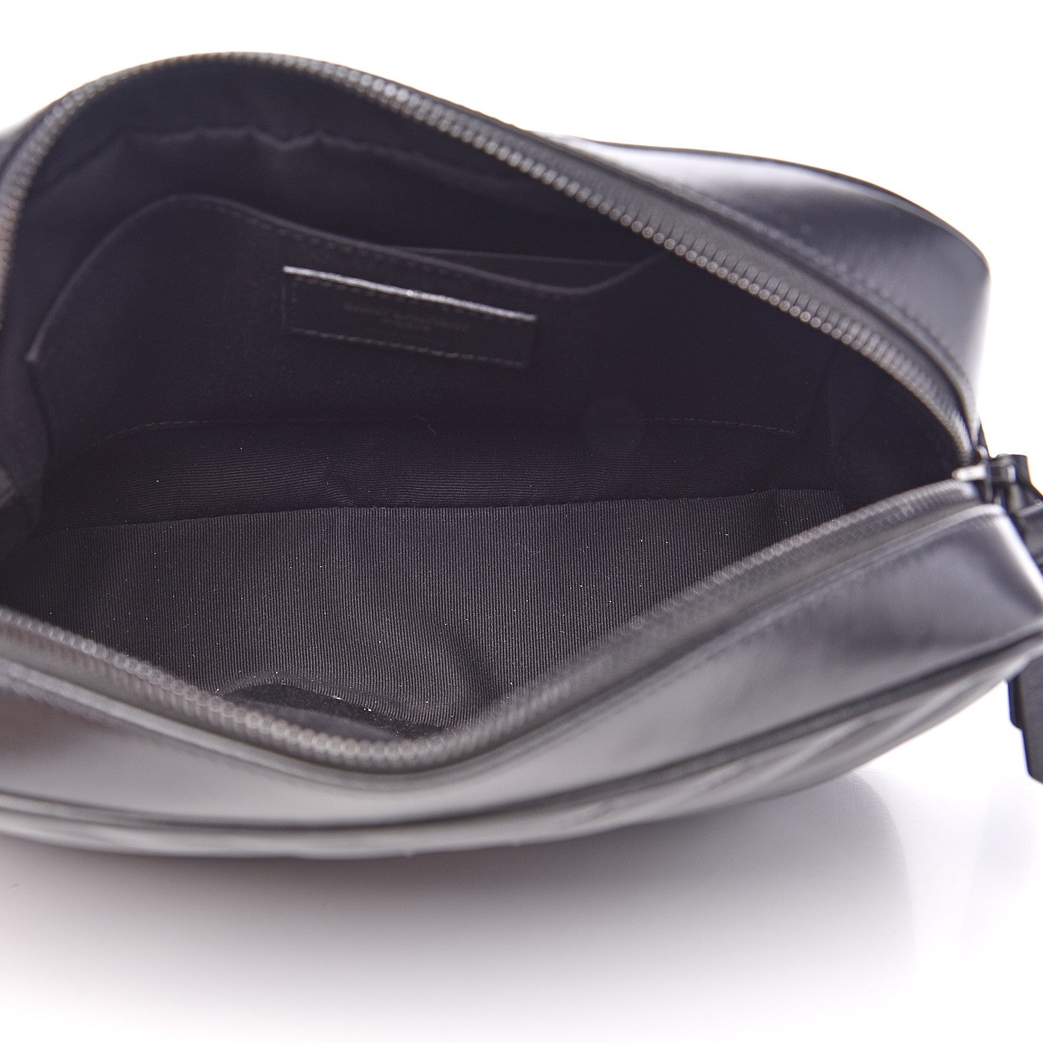 Saint Laurent Calfskin Matelasse Monogram Lou Camera Bag Black 4 of 9