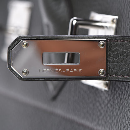 Hermes Taurillon Clemence HAC Birkin 40 Vert De Gris 26 of 30