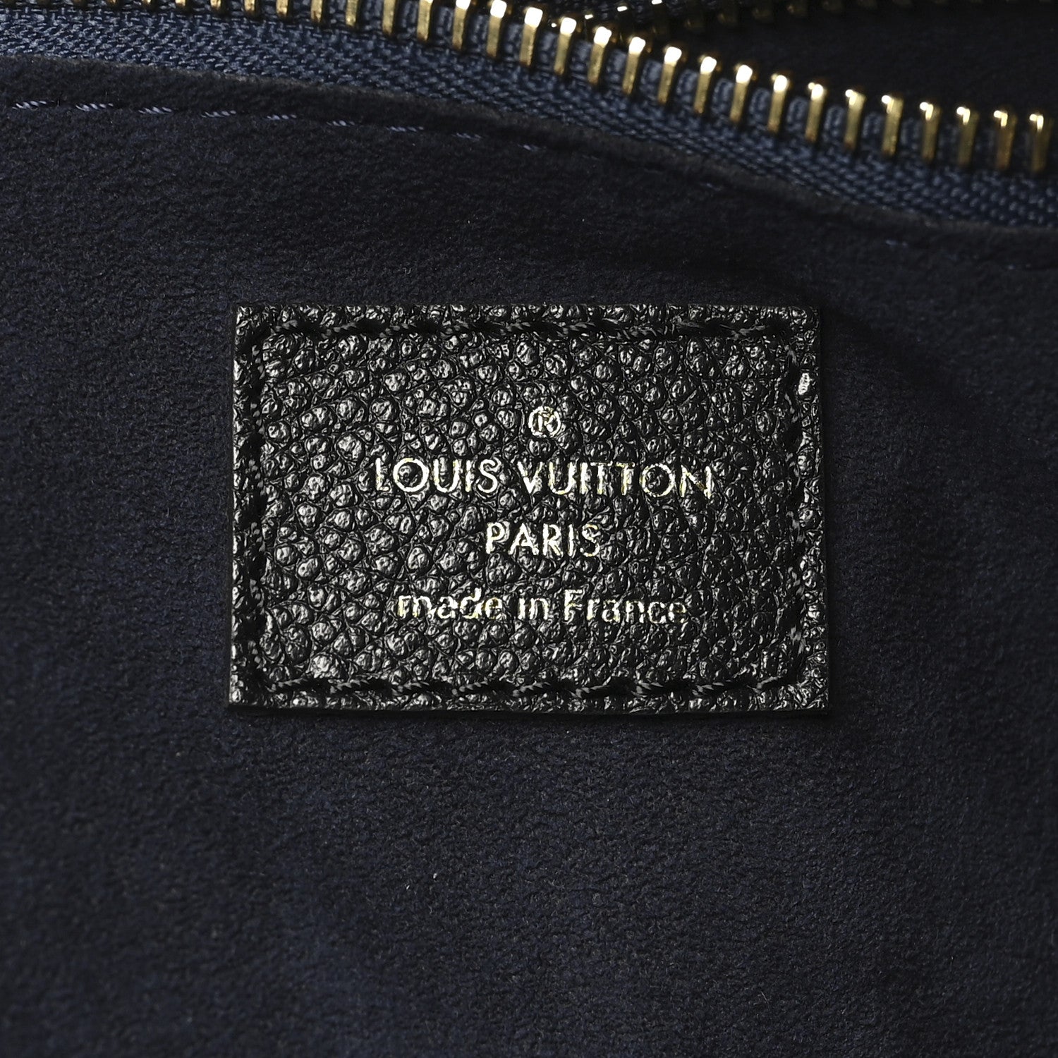 Louis Vuitton Empreinte Monogram Giant Neverfull MM Black 7 of 10