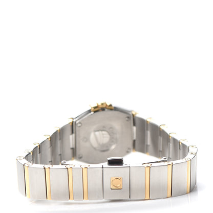 Omega Stainless Steel 18K Yellow Gold Diamond Bezel Mother of Pearl 24mm Constellation Quartz Watch 123.25.24.60.05.001 3 of 6