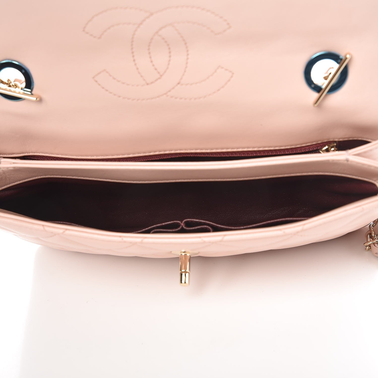 Chanel Lambskin Quilted Medium Trendy CC Flap Pink 5 of 10