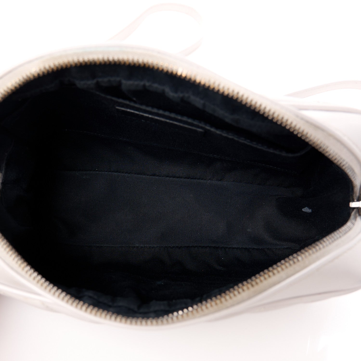 Saint Laurent Calfskin Matelasse Monogram Lou Camera Bag Granite 5 of 14