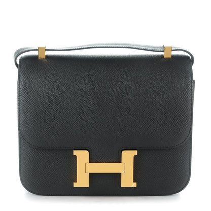 Hermes Epsom Constance 24 Black 1 of 14