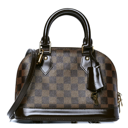 Louis Vuitton Damier Ebene Alma BB 1 of 4