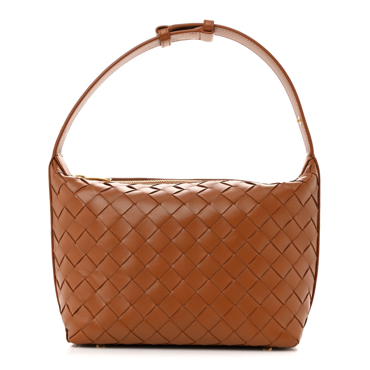 Nappa Intrecciato Mini Wallace Wood