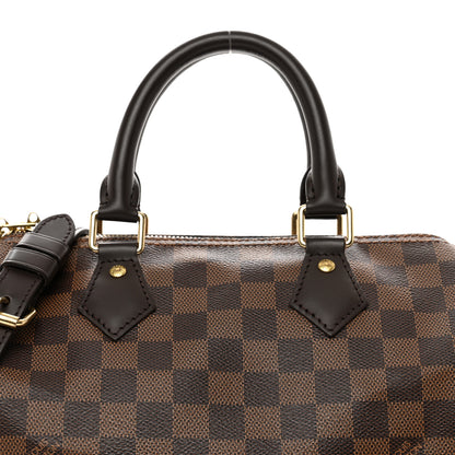 Louis Vuitton Damier Ebene Speedy Bandouliere 25 6 of 10