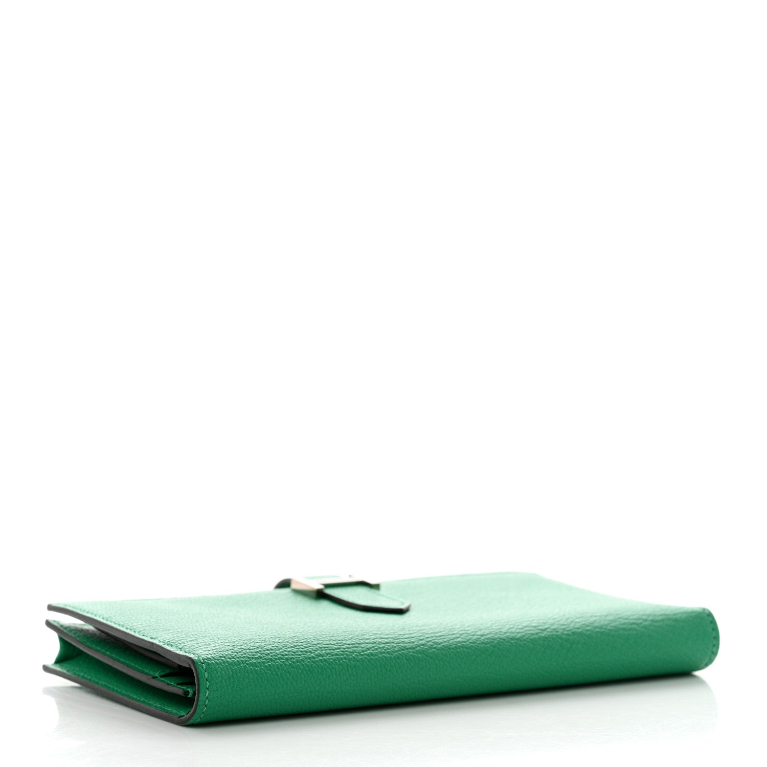 Hermes Chevre Mysore Bearn Gusset Wallet Menthe 4 of 8