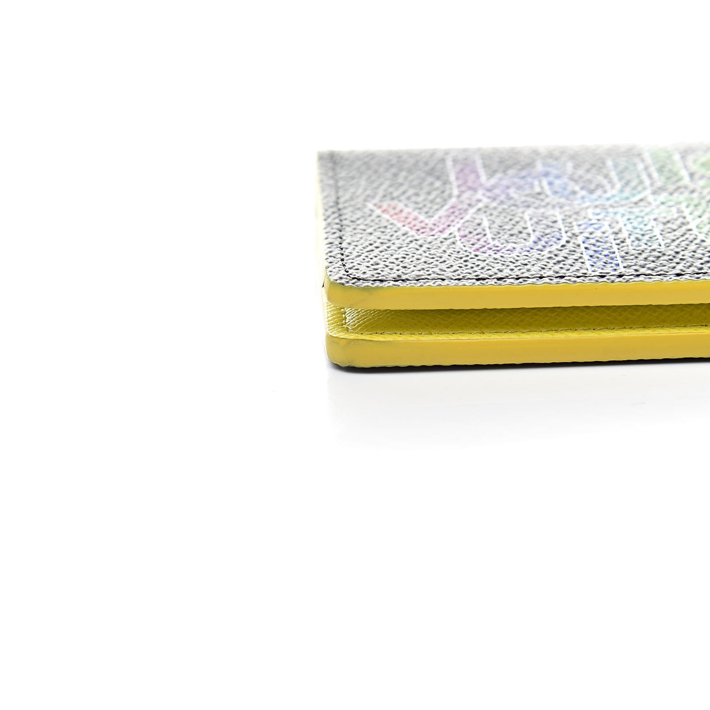 Damier Graphite Logo Pocket Organizer Yellow