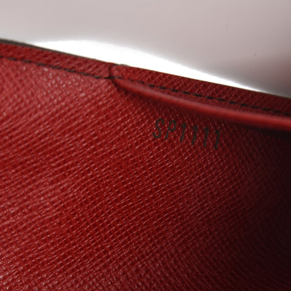 Louis Vuitton Monogram Josephine Wallet Red 7 of 8