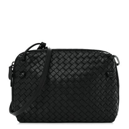 Bottega Veneta Nappa Intrecciato Nodini Bag Black 1 of 11