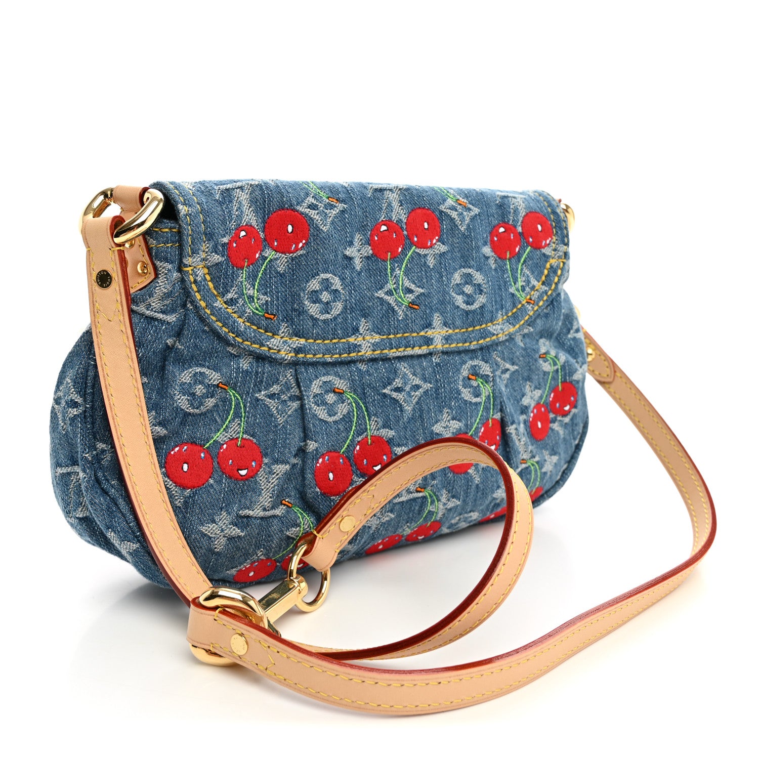 Louis Vuitton LV X TM Monogram Denim Cerises Sunset 3 of 9