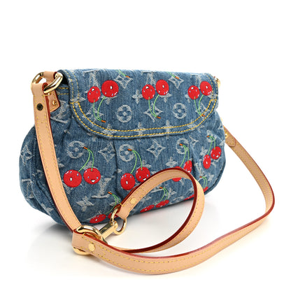 Louis Vuitton LV X TM Monogram Denim Cerises Sunset 3 of 9