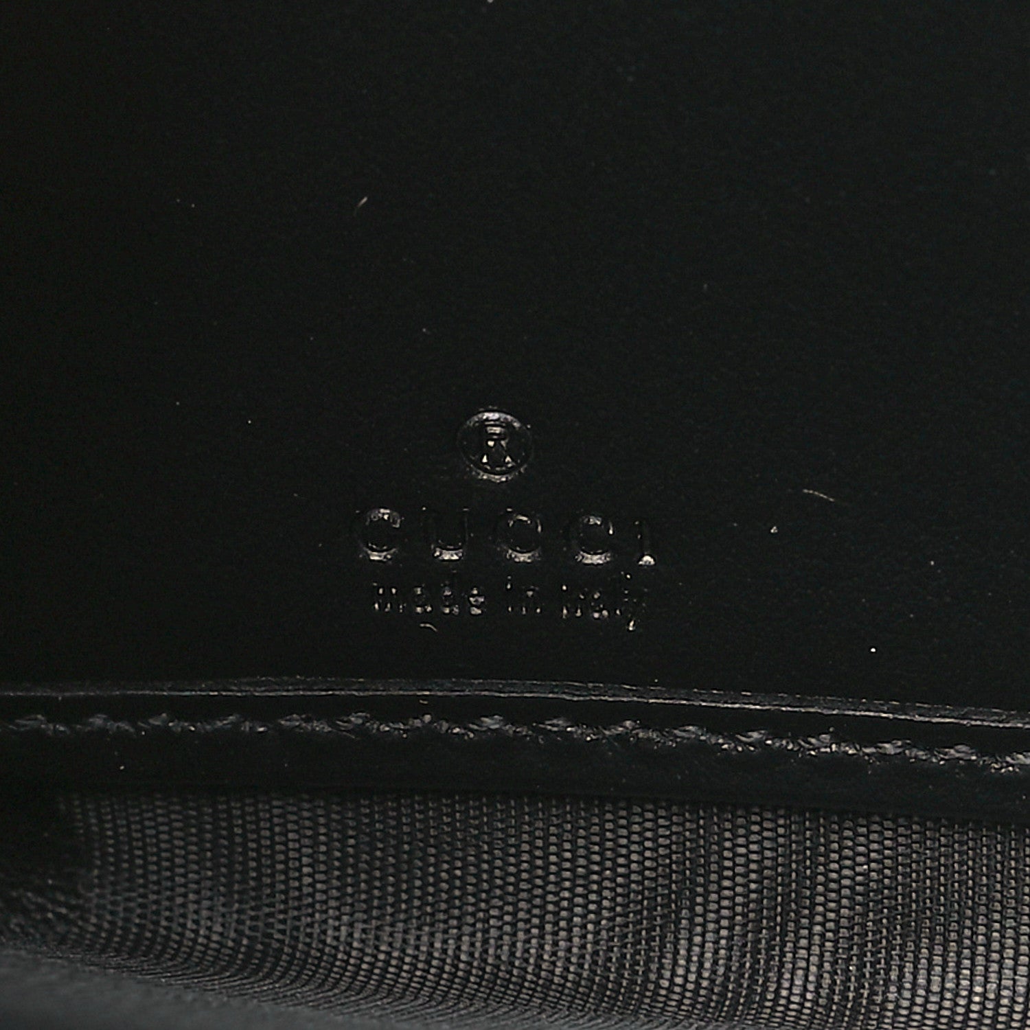 Gucci Calfskin Matelasse GG Marmont Zip Around Wallet Black 6 of 9